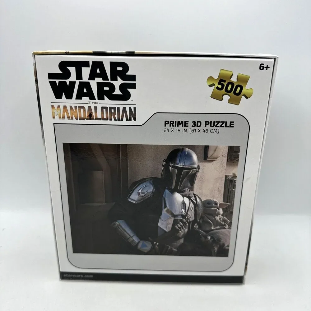 Star Wars The Mandalorian Prime Grogu 3D 500 Piece Puzzle NEW SEALED
